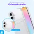 Apple iPhone 16 Hoesje Dun TPU met Pasjeshouder Back Cover Transparant afbeelding 3