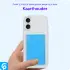 Apple iPhone 16 Hoesje Dun TPU met Pasjeshouder Back Cover Transparant afbeelding 5