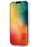 Apple iPhone 16 Plus Hoesje Dun TPU met Pasjeshouder Back Cover Transparant