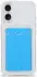 Apple iPhone 16 Plus Hoesje Dun TPU met Pasjeshouder Back Cover Transparant afbeelding 2