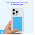Apple iPhone 16 Pro Hoesje Dun TPU met Pasjeshouder Back Cover Transparant afbeelding 4