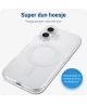 Apple iPhone 16 Hoesje met MagSafe Dun TPU Back Cover Transparant