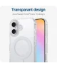 Apple iPhone 16 Hoesje met MagSafe Dun TPU Back Cover Transparant