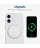 Apple iPhone 16 Hoesje met MagSafe Dun TPU Back Cover Transparant