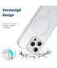 Apple iPhone 16 Pro Hoesje met MagSafe Dun TPU Back Cover Transparant