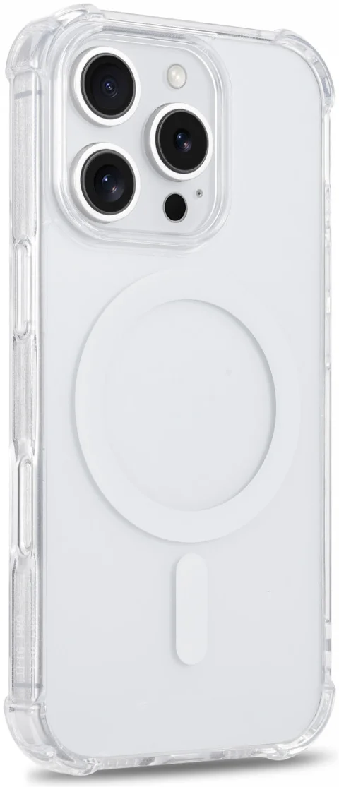 Apple iPhone 16 Pro MagSafe Hoesje Schokbestendig en Dun TPU Transparant afbeelding 15