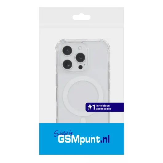 Apple iPhone 16 Pro MagSafe Hoesje Schokbestendig en Dun TPU Transparant afbeelding 17