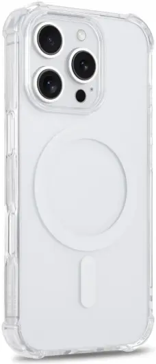 Apple iPhone 16 Pro MagSafe Hoesje Schokbestendig en Dun TPU Transparant afbeelding 15