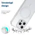 Apple iPhone 16 Pro MagSafe Hoesje Schokbestendig en Dun TPU Transparant afbeelding 4
