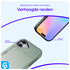 Apple iPhone 16 Hoesje met Slider Kaarthouder Back Cover Groen afbeelding 5