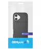 Apple iPhone 16 Plus Hoesje met Slider Kaarthouder Back Cover Zwart