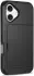 Apple iPhone 16 Plus Hoesje met Slider Kaarthouder Back Cover Zwart afbeelding 7