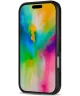 Apple iPhone 16 Pro Max Hoesje met Slider Kaarthouder Back Cover Zwart