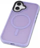 Apple iPhone 16 Hoesje met MagSafe Back Cover Matte Lila