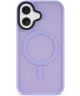 Apple iPhone 16 Hoesje met MagSafe Back Cover Matte Lila