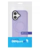 Apple iPhone 16 Hoesje met MagSafe Back Cover Matte Lila