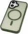 Apple iPhone 16 Plus Hoesje met MagSafe Back Cover Matte Groen afbeelding 9