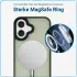 Apple iPhone 16 Plus Hoesje met MagSafe Back Cover Matte Groen afbeelding 2