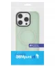 Apple iPhone 16 Pro Hoesje met MagSafe Back Cover Matte Groen