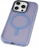 Apple iPhone 16 Pro Hoesje met MagSafe Back Cover Matte Licht Blauw