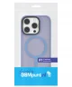 Apple iPhone 16 Pro Hoesje met MagSafe Back Cover Matte Licht Blauw