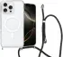 Apple iPhone 16 Pro Max Hoesje MagSafe Schokbestendig met Koord Transparant afbeelding 1