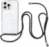 Apple iPhone 16 Pro Max Hoesje MagSafe Schokbestendig met Koord Transparant afbeelding 7