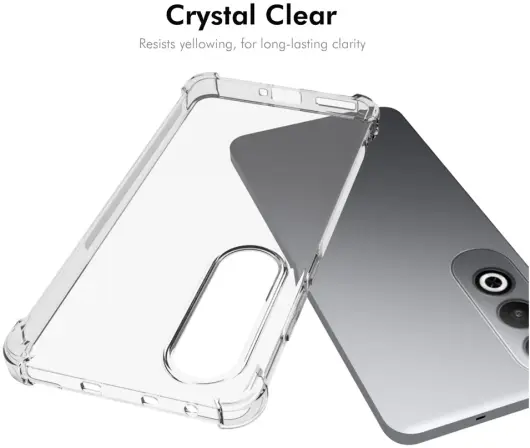 OnePlus Nord CE 4 Hoesje Schokbestendig en Dun TPU Back Cover Transparant afbeelding 2