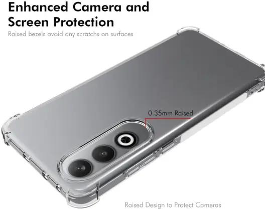 OnePlus Nord CE 4 Hoesje Schokbestendig en Dun TPU Back Cover Transparant afbeelding 4