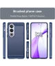 OnePlus Nord CE 4 Hoesje Geborsteld TPU Flexibele Back Cover Blauw