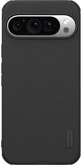 Nillkin Frosted Shield Google Pixel 9 Pro XL Hoesje MagSafe Back Cover Zwart afbeelding 1