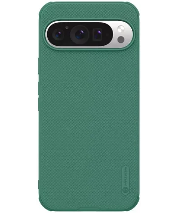 Nillkin Frosted Shield Google Pixel 9 Pro XL Hoesje MagSafe Back Cover Groen Hoesjes