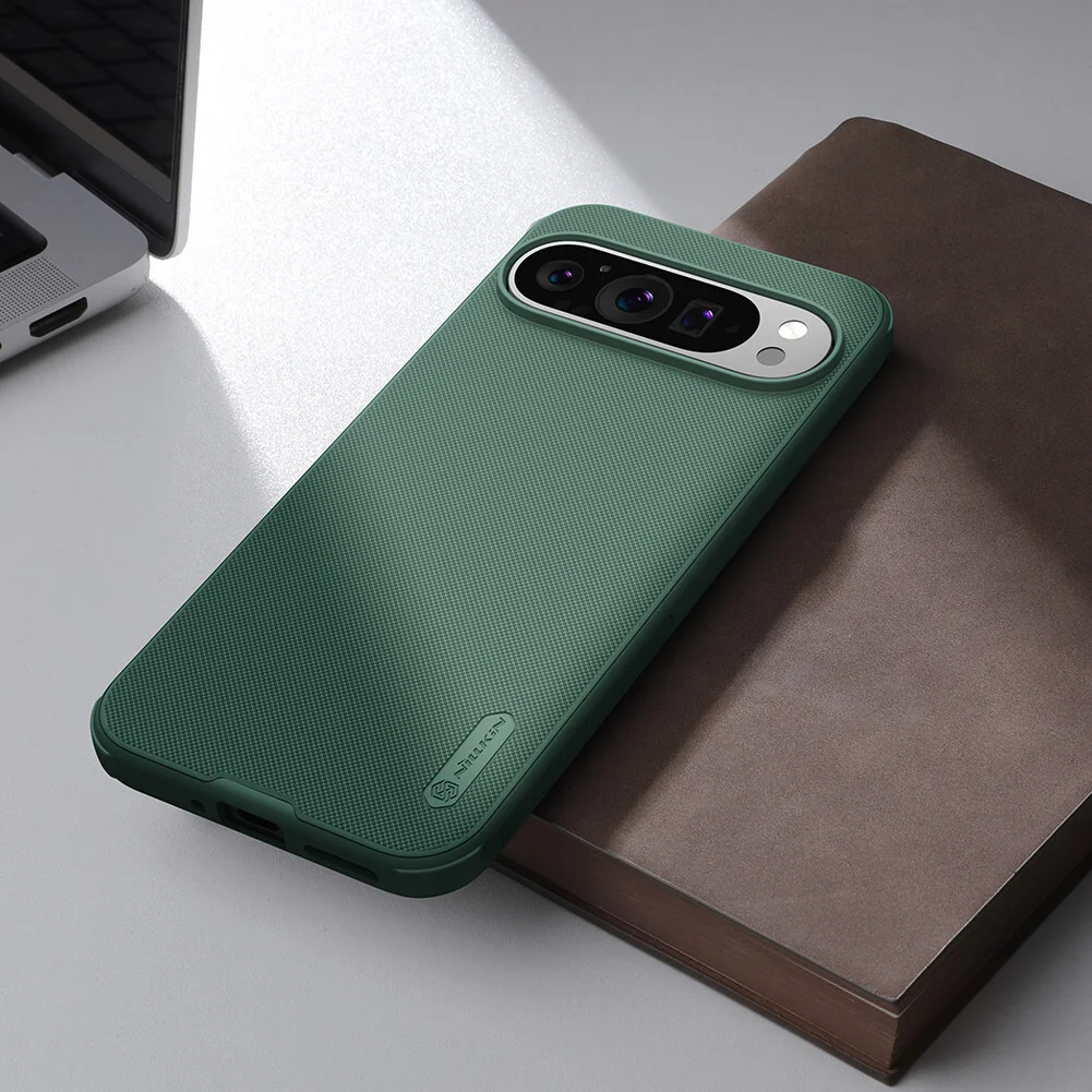 Nillkin Frosted Shield Google Pixel 9 Pro XL Hoesje MagSafe Back Cover Groen afbeelding 5