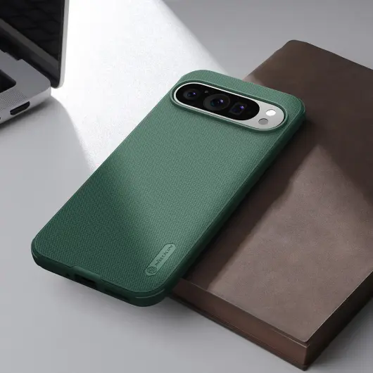 Nillkin Frosted Shield Google Pixel 9 Pro XL Hoesje MagSafe Back Cover Groen afbeelding 5