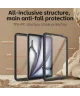 Apple iPad Air 13 (2024) Hoes Waterdicht Full Protect Cover IP68 Zwart