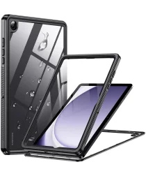 Samsung Galaxy Tab A9 Plus Hoes Waterdicht Full Protect Cover IP68 Zwart