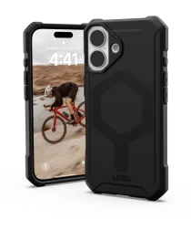 UAG Essential Armor Apple iPhone 16 Hoesje MagSafe Back Cover Zwart