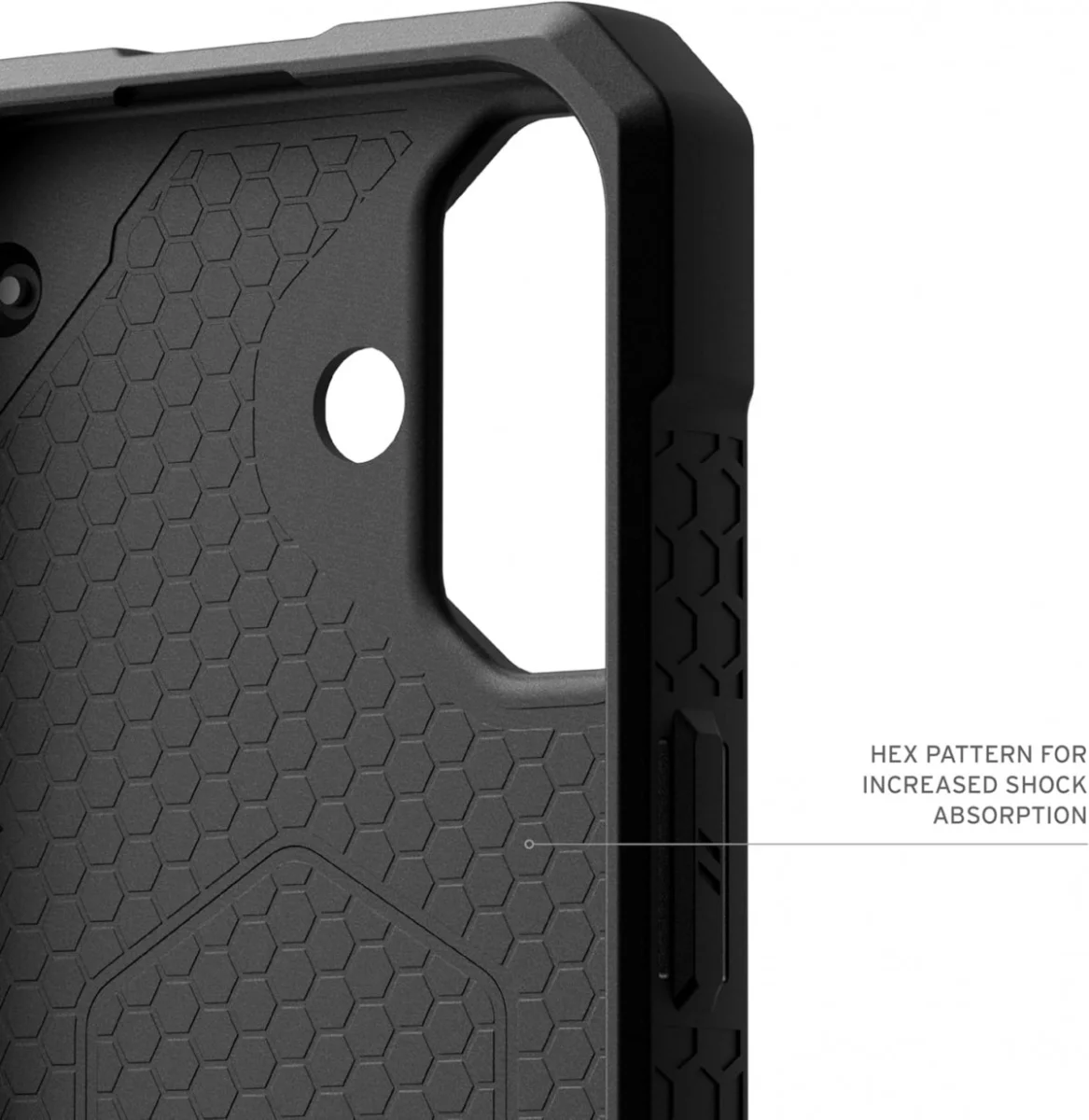 UAG Monarch Pro Apple iPhone 16 Hoesje MagSafe Back Cover Carbon Fiber afbeelding 6