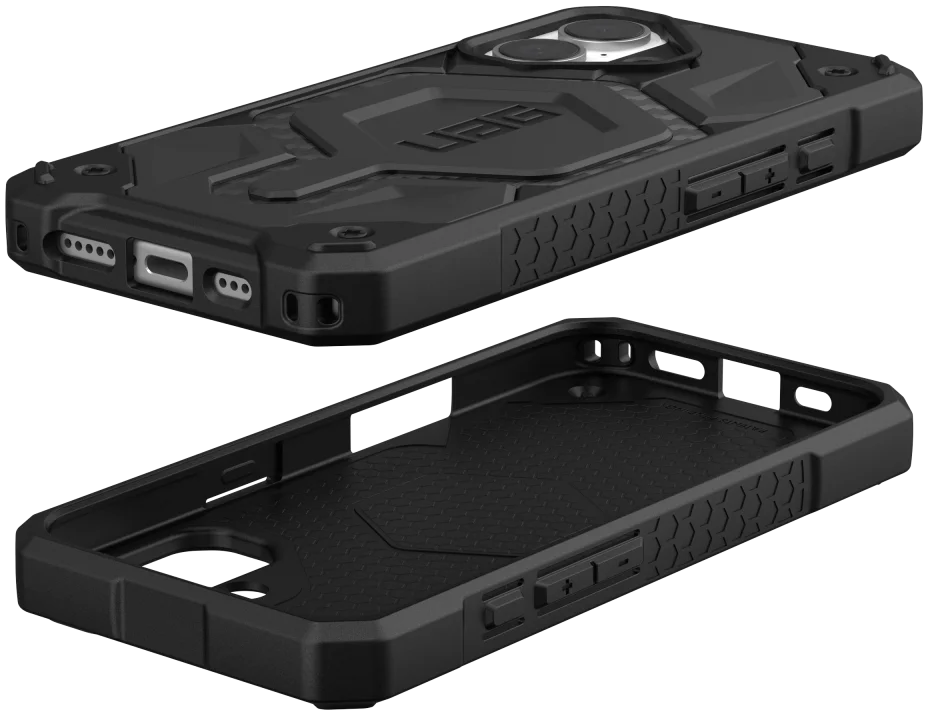 UAG Monarch Pro Apple iPhone 16 Hoesje MagSafe Back Cover Carbon Fiber afbeelding 19