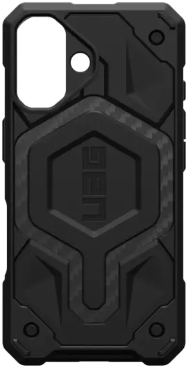 UAG Monarch Pro Apple iPhone 16 Hoesje MagSafe Back Cover Carbon Fiber afbeelding 15