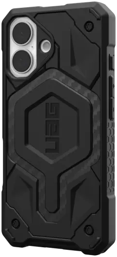 UAG Monarch Pro Apple iPhone 16 Hoesje MagSafe Back Cover Carbon Fiber afbeelding 10