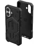 Urban Armor Gear Monarch Apple iPhone 16 Hoesje Back Cover Carbon Fiber