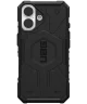 UAG Pathfinder Apple iPhone 16 Hoesje MagSafe Back Cover Zwart