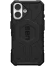 UAG Pathfinder Apple iPhone 16 Hoesje MagSafe Back Cover Zwart