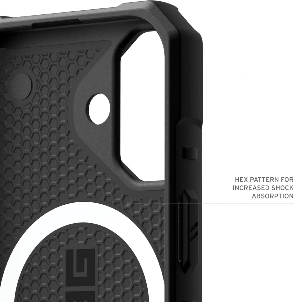 UAG Pathfinder Apple iPhone 16 Hoesje MagSafe Back Cover Zwart afbeelding 5