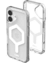 UAG Plyo Apple iPhone 16 Hoesje MagSafe Back Cover Ice Wit