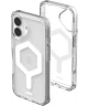 UAG Plyo Apple iPhone 16 Hoesje MagSafe Back Cover Ice Wit