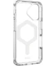 UAG Plyo Apple iPhone 16 Hoesje MagSafe Back Cover Ice Wit