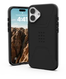 UAG Civilian Apple iPhone 16 Plus Hoesje MagSafe Back Cover Zwart