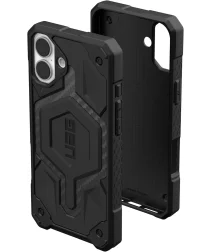 UAG Monarch Pro Apple iPhone 16 Plus Hoesje MagSafe Back Cover Carbon Fiber